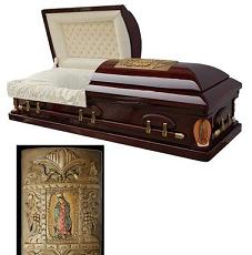 Image of Golden Memory Top Choices and Keepsake Options Casket