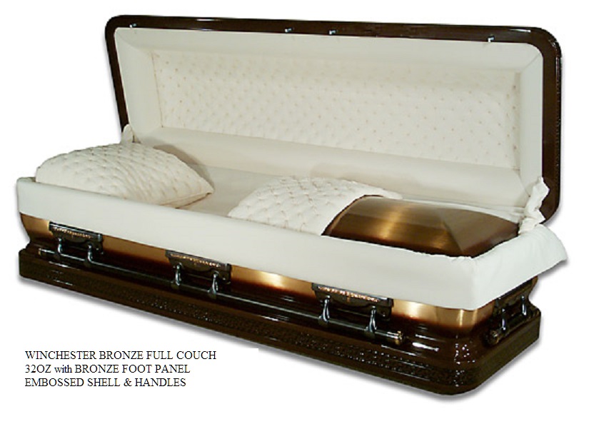 Photo of Winchester Full Couch Bronze Casket