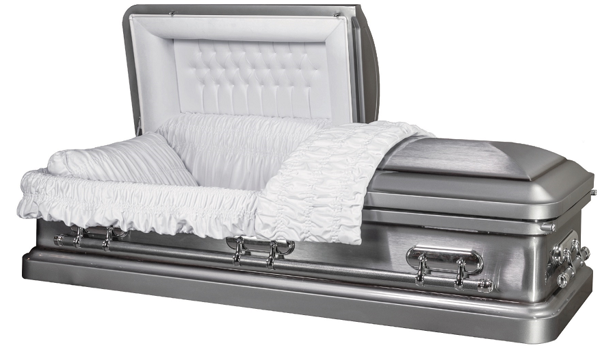 Photo of HERITAGE SILVER metal casket Casket