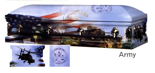 Image of AAA - US ARMY Art Casket Casket
