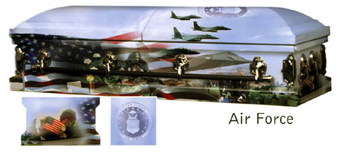 Image of AAA - US AIR FORCE Art Casket Casket